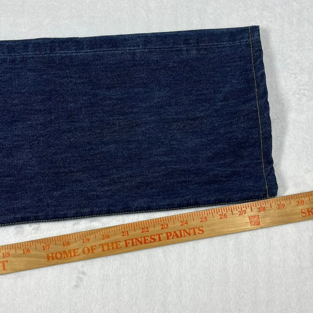 Levi's 501 Original Jeans Mens 38x32 (Fits 36x29) Blue Straight Button Fly Y2K